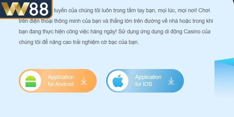 Hướng Dẫn Tải Apps W88 Chi Tiết Nhanh Trên Mọi Thiết Bị 3 Hướng dẫn tải Apps W88 chi tiết cho Android